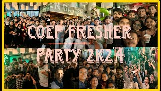 Our Fresher party 2k24 In COEP coep coeppune fresherparty2024 engineering 2k24 [upl. by Jonell]