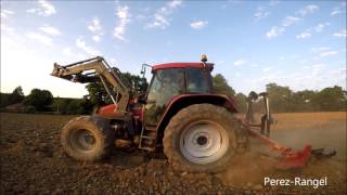 GoPro Préparation des terres à colza Case IH  Vicon [upl. by Notterb624]