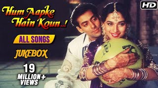 Hum Aapke Hain Koun All Songs Jukebox HD  Salman Khan amp Madhuri Dixit  Evergreen Bollywood Songs [upl. by Eliott263]