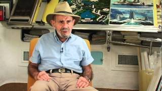 Jacque Fresco and the 3Wheeled Car [upl. by Lemaceon]