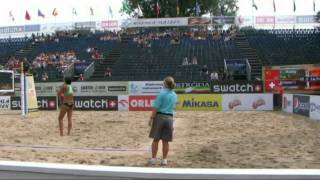 FIVB  How to officiate  Line judges at work [upl. by Aihsi693]