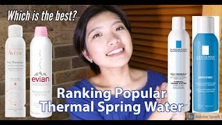 Reviewing Thermal Spring Water Which one truly works AveneEvanLa Roche Posay活泉喷雾大评测，究竟哪款有效果？ [upl. by Steffi]