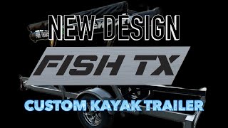 CUSTOM KAYAK TRAILER  Yes another one [upl. by Ehc871]