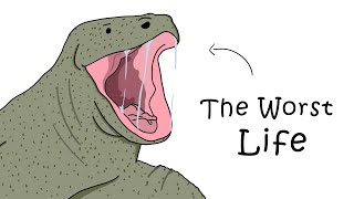 Why It Sucks to Be Born as a Komodo Dragon [upl. by Gorlicki291]