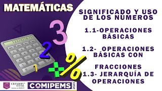 Curso COMIPEMS 2023 GRATUITO – MATEMÁTICAS CLASE 1 [upl. by Rheinlander]