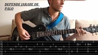 Jarabe De Palo  Depende  cover  Tab guitarra [upl. by Rothenberg353]