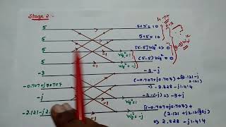 DSP  8point DFT using DIF  FFT method  Decimation in Frequency  DSP in Tamil [upl. by Territus]