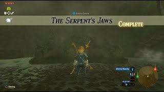 The Serpents Jaws  Shrine Quest  Zelda BOTW [upl. by Kamilah]