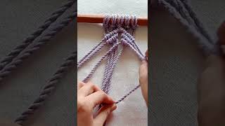 DIY Macrame Pattern Tutorial [upl. by Els17]