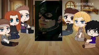 Original Six Avengers react to the future Steve Rogers 16 [upl. by Aknahs]