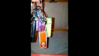 Chap stick on your key chain etc how to do it for 5 cents [upl. by Duomham659]