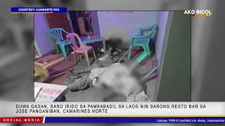 Duwa gadan saro irido sa pambabadil sa laog nin sarong resto bar sa Jose Panganiban Cam Norte [upl. by Trebuh]