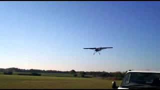 Fieseler Fi 156 Storch Landung in BonnHangelarEDKB [upl. by Nillad776]