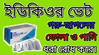 ইডিকিওর ভেট বোলাস এর কাজ।EDUCURE vet।। mollah krishitv [upl. by Morville]