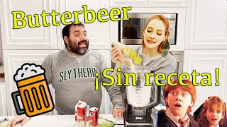 Haciendo butterbeer de Harry Potter ¡sin receta feat Ceci de la Cueva [upl. by Llednew164]