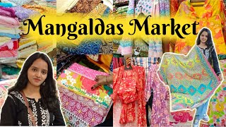 मंगलदास मार्केट Mangaldas Market Mumbai  Best market for fabric dresses saree lehenga Part 1 [upl. by Eniamurt]