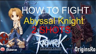 OriginsRo  How to Fight Abyssal Knight  2Shots AK With Whitesmith  PRERENEWAL [upl. by Gnahc]