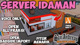 SERVER SAMP IDAMAN  PLAYER BARU AUTO BETAH  GTA SAMP ANDROIDPC INDONESIA [upl. by Claiborn]