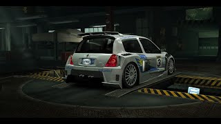 HANDBRAKE ACTIVED RENAULT CLIO V6 RALLY Need for Speed World 2024 nfs puresound [upl. by Sral]