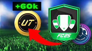 GRINDEO SBC de LIGAS PREMIUM 👉 es RENTABLE en FC25 [upl. by Susejedairam]