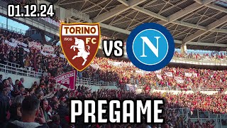 TORINO vs NAPOLI PREGAME Inno Formazioni Cairo VATTENE [upl. by Stanhope392]