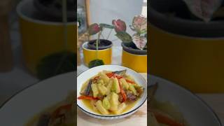 Nanas masak ikan masin asianfood cooking fyp maggicukuprasa [upl. by Ronoc612]