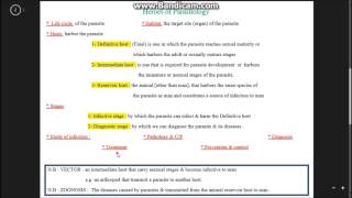 Introduction in Medical Parasitology [upl. by Aurea]