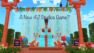 Minecraft’s 15th Birthday New 4J Studios Game Announced and more [upl. by Ainnek]