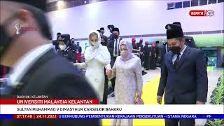 24 NOV 2022 BERITA PAGI – UNIVERSITI MALAYSIA KELANTAN SULTAN MUHAMMAD V DIMASYHUR CANSELOR BAHARU [upl. by Avehstab]