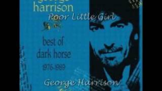 George Harrison  Poor Little Girl With lyrics [upl. by Eugine]