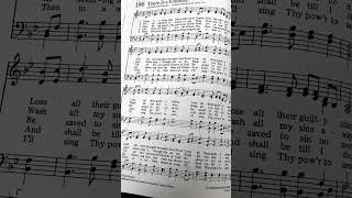 THERE IS A FOUNTAIN hymn hymnal Sunday church grace hope shorts [upl. by Vanden]