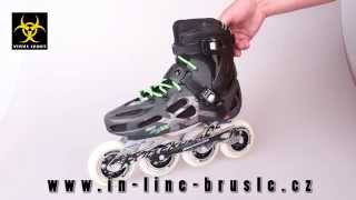 Inline brusle Rollerblade Maxxum 90 2015 [upl. by Aneda]