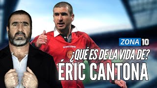 La VIDA de ERIC CANTONA LEYENDA del MANCHESTER UNITED Una HISTORIA llena de FÚTBOL y POLÉMICAS [upl. by Noeruat]