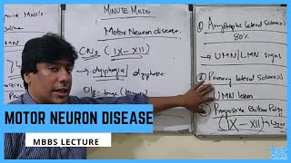 Motor Neuron Disease  Full Lecture  URDUHINDI  MBBS Lecture [upl. by Asteria]