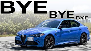 2024 Alfa Romeo Giulia Quadrifoglio Review  Say Bye to This Hero [upl. by Wilie847]