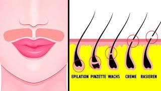 9 Natürliche Wege gegen Gesichtshaar die effektiv sind [upl. by Ebner534]