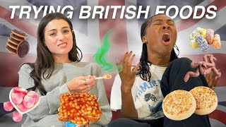 TRYING BRITISH SNACKS FT MADELINE ARGY [upl. by Reginald]