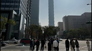 Taipei Taiwan LIVE Exploring Xinyi District January 5 2024 [upl. by Yaj]