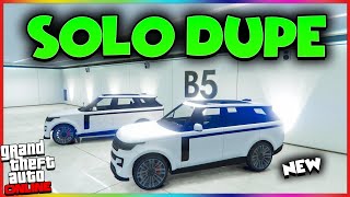 SOLO  GTA 5 ONLINE CAR DUPLICATION GLITCH  gta 5 money glitch  gta 5 duplication glitch [upl. by Allicerp71]