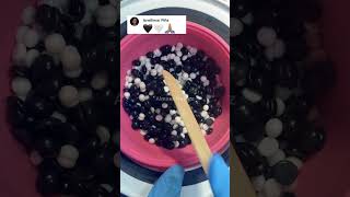 Wax Beads ASMR Relaxing Melting Process [upl. by Lehpar]