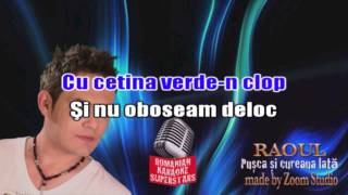 RAOUL  PUSCA SI CUREAUA LATA KARAOKE SUPER STARS [upl. by Hsirk131]