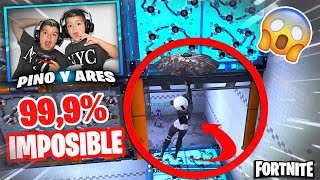 PARKOUR 999 IMPOSIBLE EN FORTNITE 1 PINO amp ARES [upl. by Sutit]