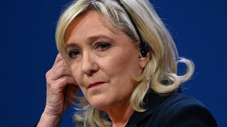 Marine Le Pen  la candidate du RN en tête des intentions de votes selon le dernier sondage [upl. by Anelat]