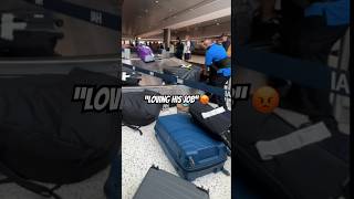 Baggage claim issues at US airport horrorstory shorts [upl. by Aevin682]