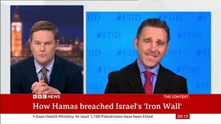 Mark Dubowitz on the IsraelHamas war— BBC News [upl. by Yenterb]