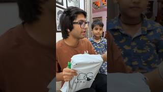 Kunali ko noto ka surprise 🫢🤯 diwali vlog gift birthday minivlog comedy [upl. by Resee]