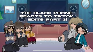 The Black Phone React To TikTok Edits  Part 3  Gacha Life 2 [upl. by Bledsoe]