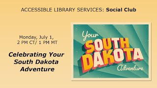 SD Accessible Library Services Social Club July 2024 [upl. by Hanafee]