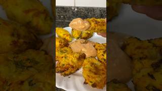 Bolinho de arroz na air frye😋bolinhodearroz reels vairalvideo [upl. by Anitrebla418]