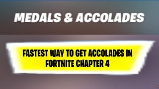 Fortnite Accolade tutorial [upl. by Anilac]